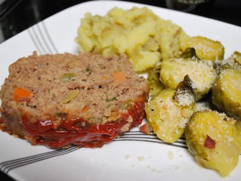 Pale Ale Meatloaf Dinner