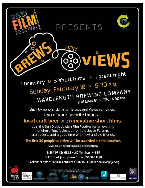 Festival Pairs Award Winning Short Films With Local Craft Beers In North County