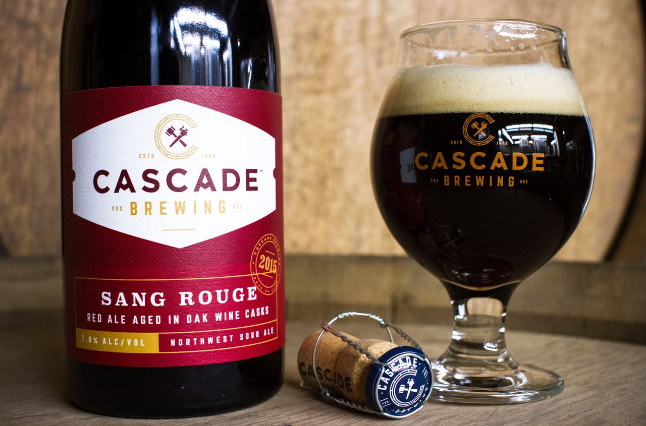 Cascade Brewing releases Sang Rouge 2015 in bottle and draft