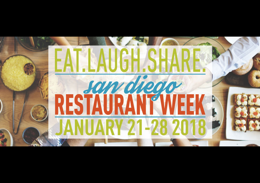 San Diego Restaurant Week Is Jan 21-28, 2018