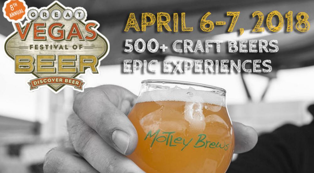 Motley Brews 8th annual Great Vegas Festival of Beer April 2018