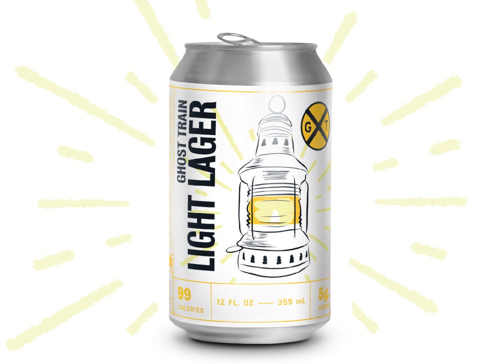 Ghost Train Brewing Company Releases 99 Calorie Light Lager