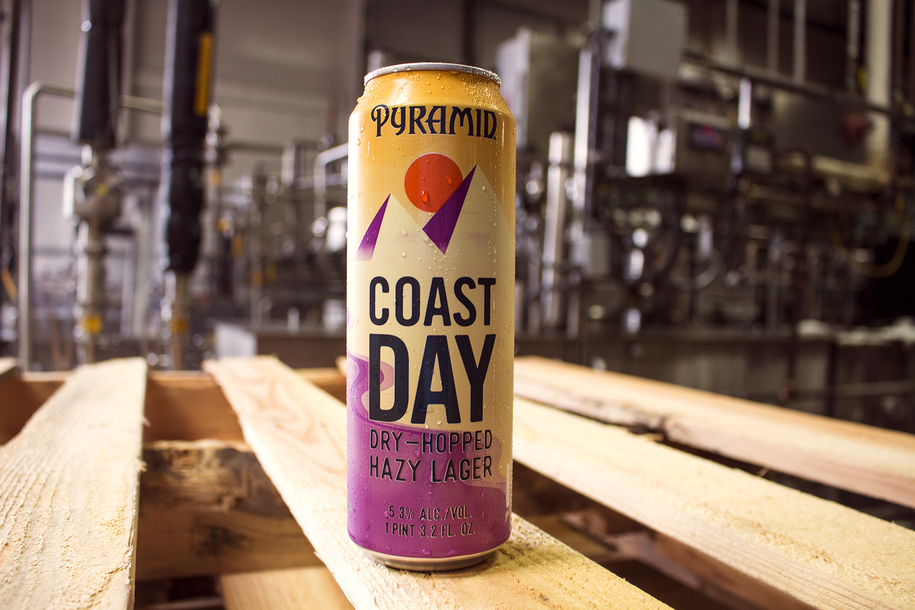 Pyramid Brewing Co. “Coast Day Dry-Hop Hazy Lager” Arrives For Summer