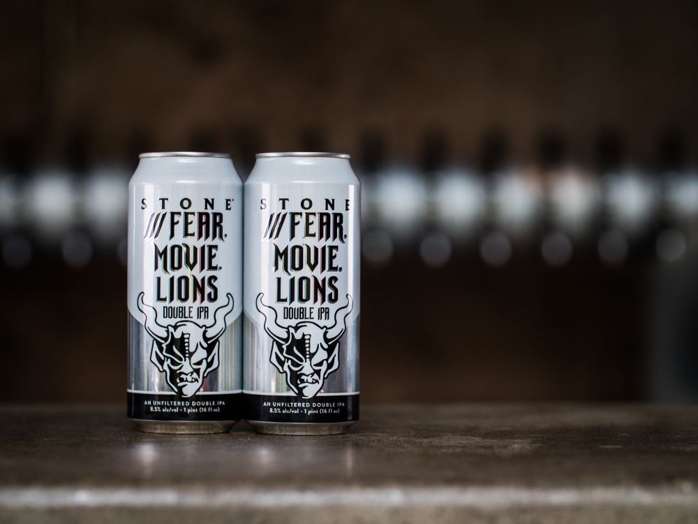 Stone Brewing’s First What3Words named Beer ///Fear.Movie.Lions Available Nationwide