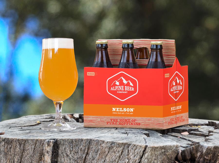 Alpine Beer Co. Debuts Nelson Limited Release in 6-Pack Bottles in Eight States