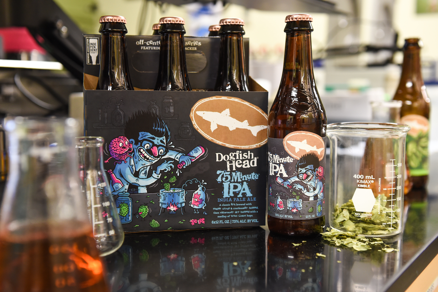 It’s Been a Minute, But It’s Back! Dogfish Head is Releasing 75 Minute IPA in Bottles!