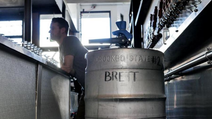 Thirsty Monk Portland Taps Crooked Stave Collaboration, BBR IPA