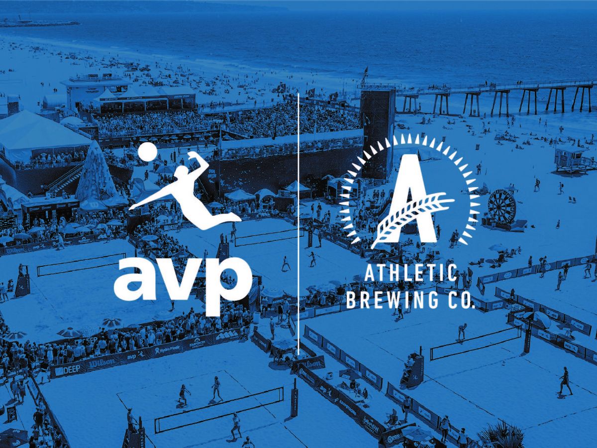 Athletic Brewing Co. Sponsors Pro Beach Volleyball Tour