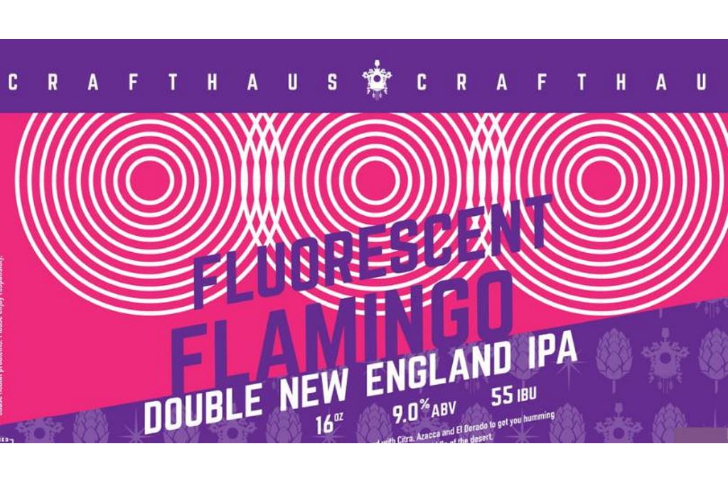 Crafthaus Brewery to release Fluorescent Flamingo double NEIPA April 26