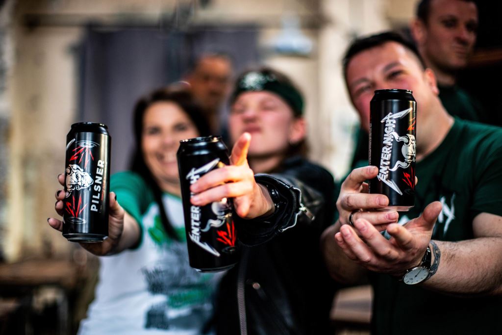 Metallica & Stone Brewing Berlin bring Enter Night Pilsner to Europe