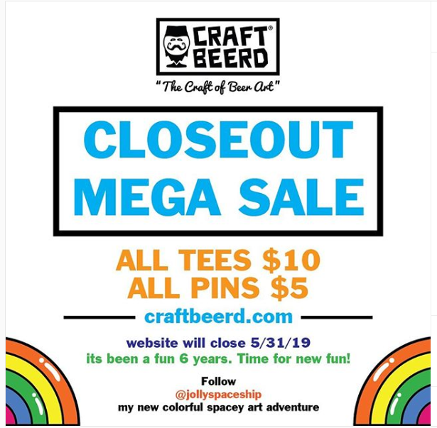 Craft Beerd Mega Closeout Sale!