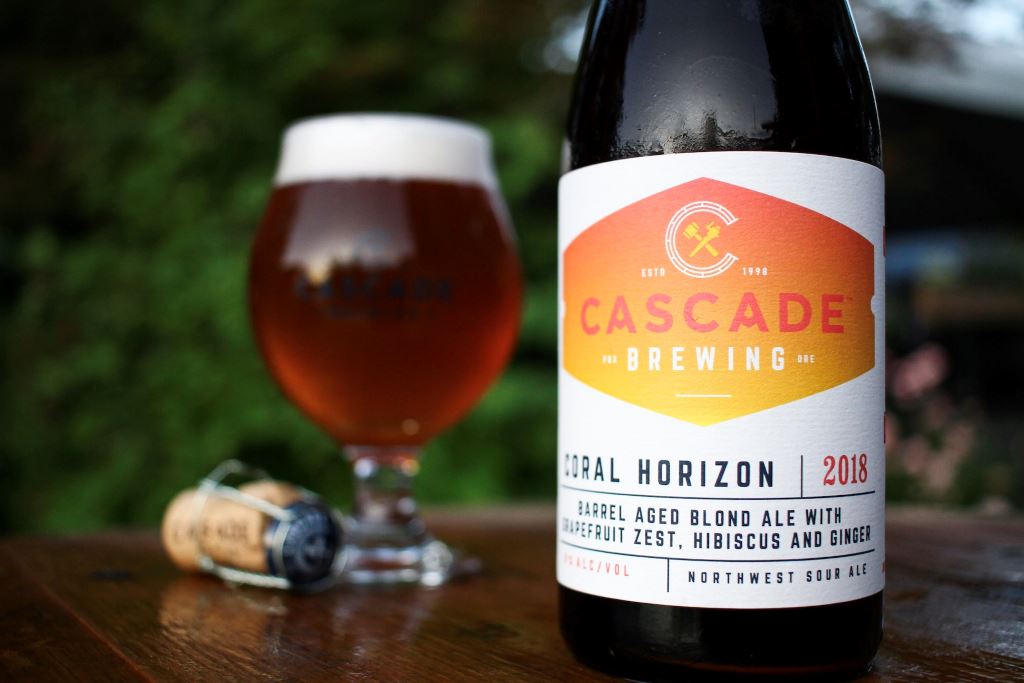 Cascade Brewing releases Coral Horizon in 500ml bottles and on draft