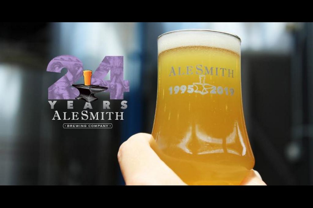 AleSmith 24th Anniversary This Weekend Friday, August 9th – Sunday, August 11th