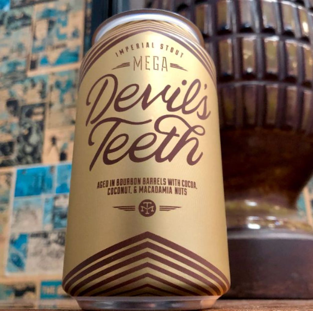 modern times mega devils teeth bourbon barrels cocoa coconut macadamia |