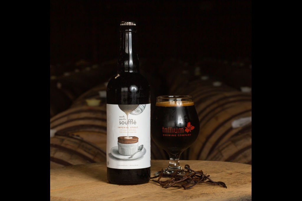 Trillium Brewing releases South Pacific Souffle Imperial Stout with Tongan Vanilla Beans, Flight Coffee, and Cacao Nibs