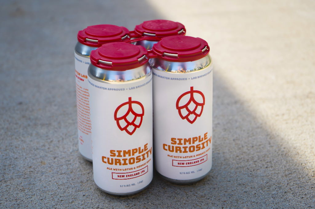 Braxton Labs releasing Simple Curiosity NEIPA on Sept 13