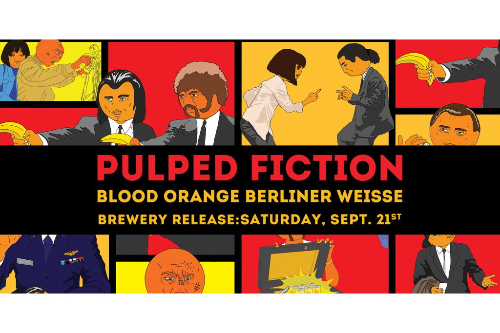 O’Connor Brewing to Unveil Pulped Fiction – a Blood Orange Berliner Weisse