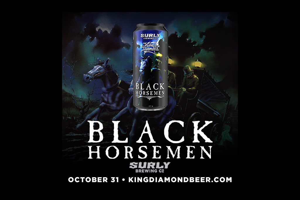 Surly Brewing and heavy metal legend King Diamond to release Black Horseman black lager