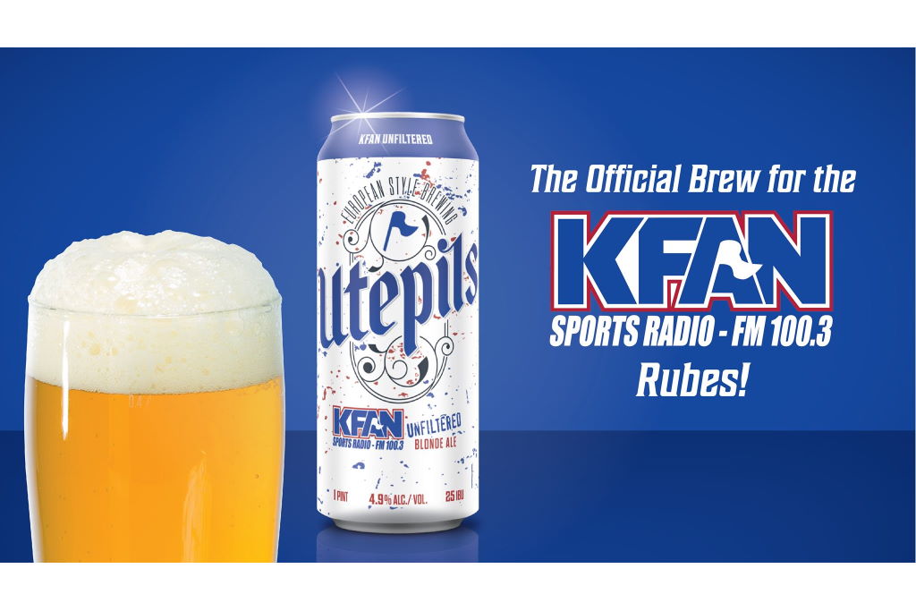 Utepils Brewing Teams Up With iHeartMedia Minneapolis FM 100.3 KFAN to Launch New Beer