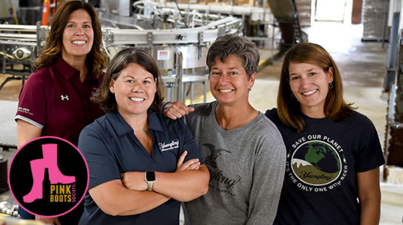 Yuengling continues Women in Brewing Scholarship with Pink Boots Society