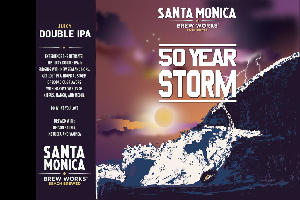 Santa Monica Brew Works Reintroduces “50 Year Storm” IPA