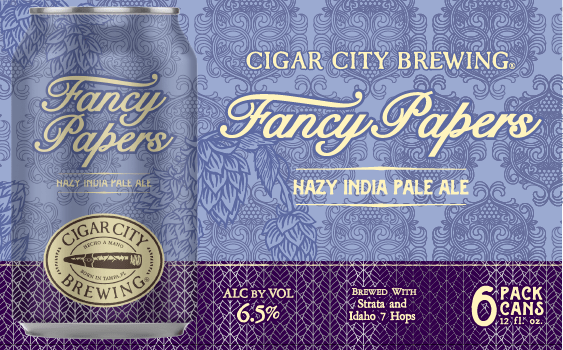 Cigar City Brewing Introduces Fancy Papers Hazy IPA To Its Seasonal Line-Up