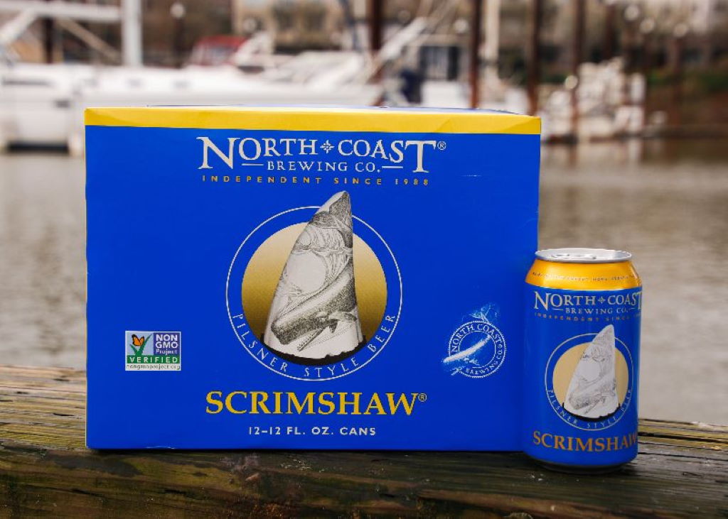 North Coast Brewing releases Scrimshaw in cans