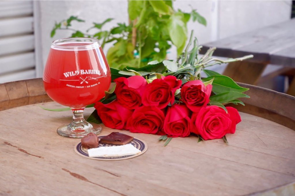 Wild Barrel Brewing Valentines Day 2020 with So Rich Chocolates