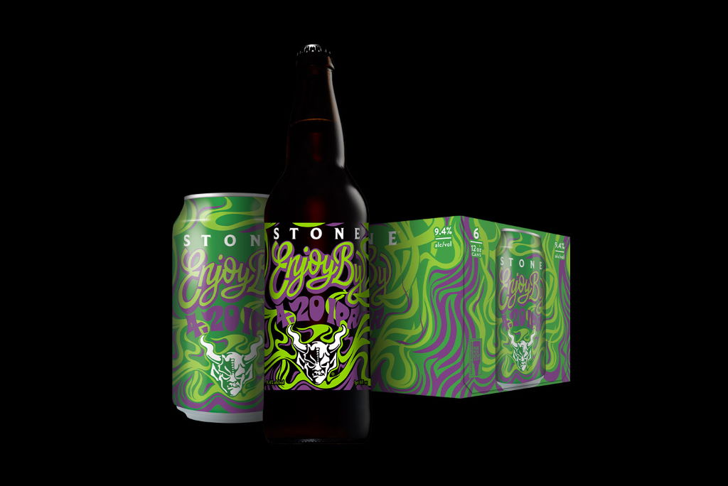 Stone Enjoy By 4.20 IPA and Merch now available