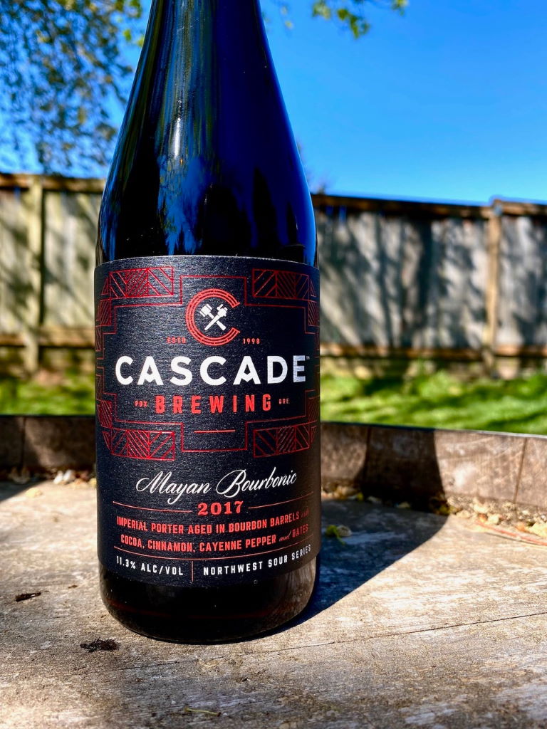 cascade mayan bourbonic 2017 bottle |