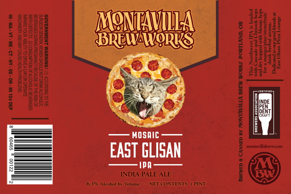 montavilla brew works east glisan label |