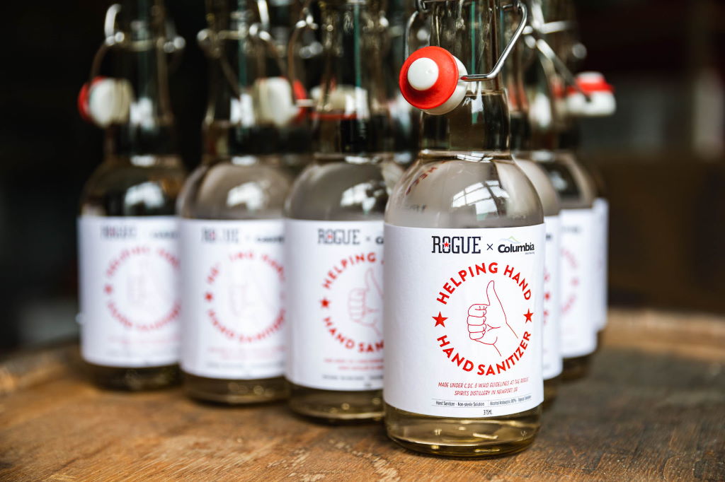 Rogue Ales & Spirits Partners with Columbia Distributing to Meet Increasing Demand for Hand Sanitizer