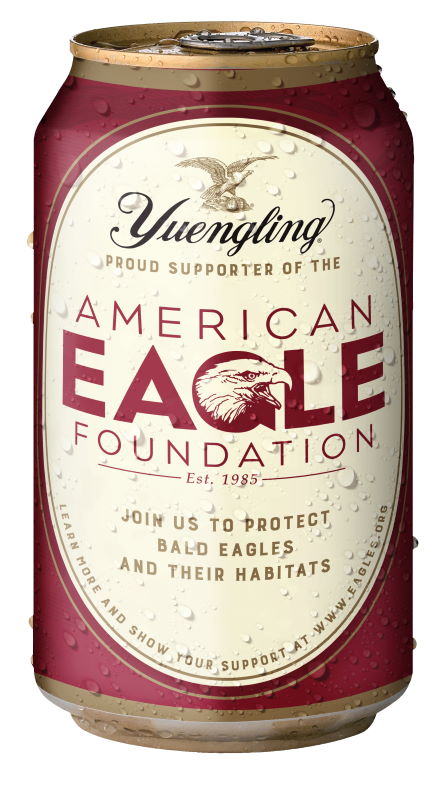 yuengling american eagle can |