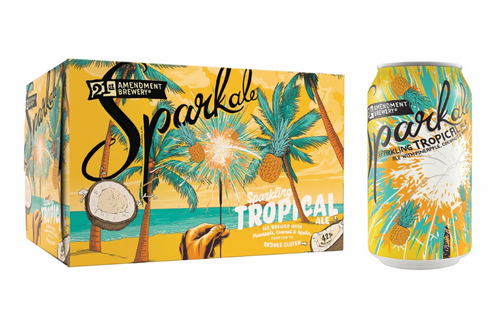 21st Amendment Brewery Welcomes You To An Island Oasis (In A Can) With TROPICAL SPARKALE