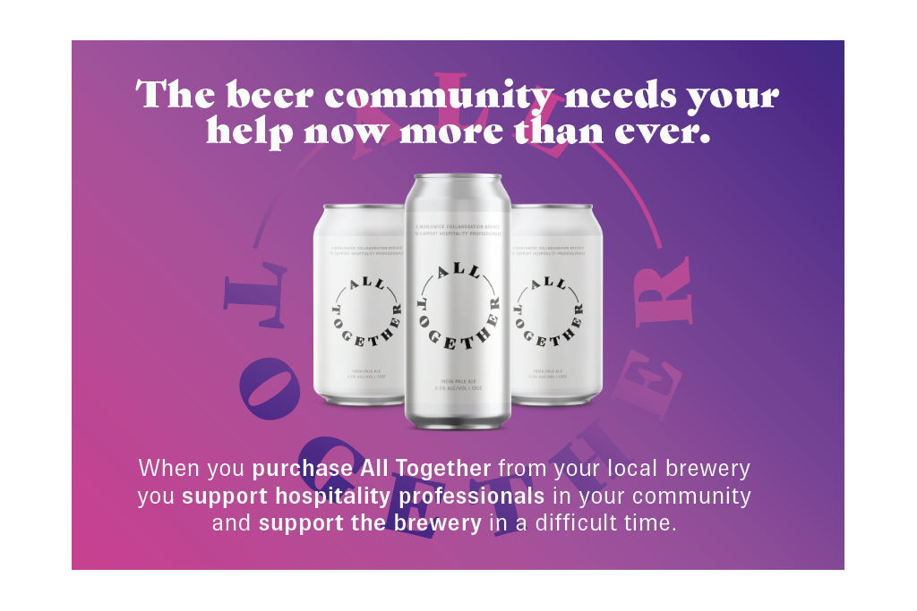 Breweries “Beer It Forward” To The Restaurant Industry With “All Together”