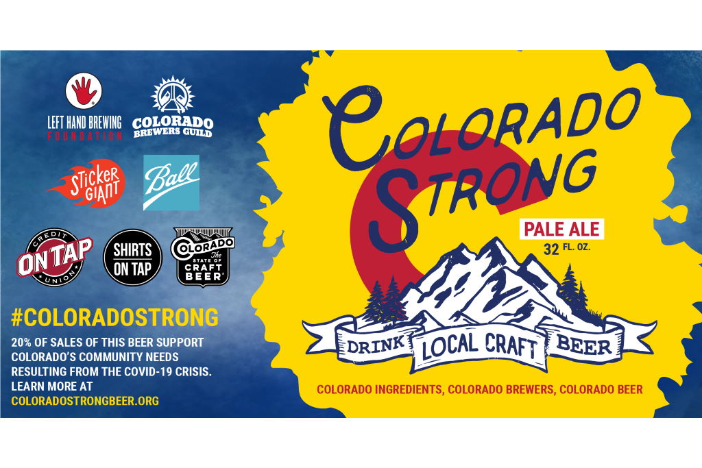 Nearly 100 Colorado brewers brew Colorado Strong Pale Ale to raise money for Covid-19 affected businesses