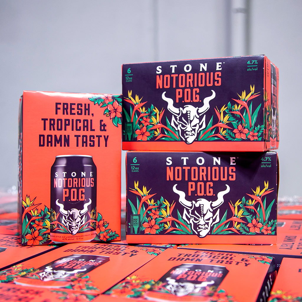 stone brewing pog packaging |