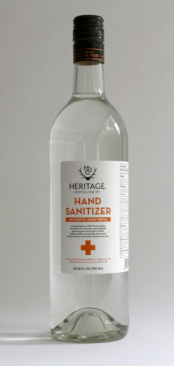 Ardagh Group Supplies Glass Bottles To Heritage Distilling Co. For Hand Sanitizer