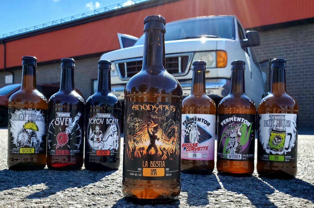 Canadian Thrash Metal Legends ANONYMUS Launch Beer “La Bestia”