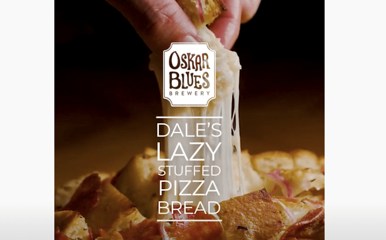 Oskar Blues Stuffed Pizza | Devils River Whiskey