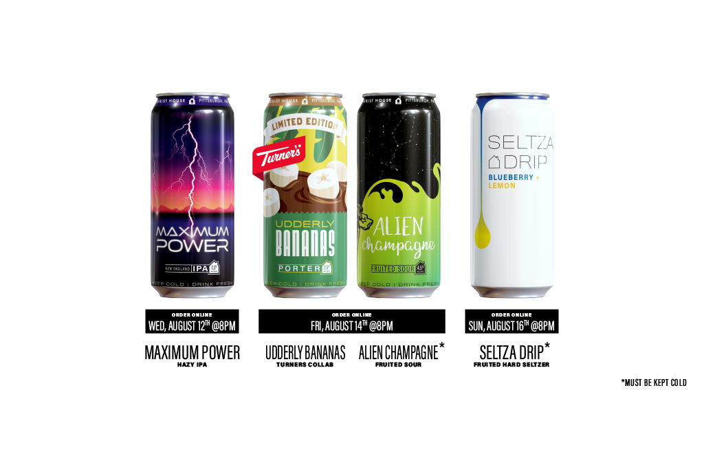 Grist House Craft Brewery announces three NEW cans and the return of Alien Champagne