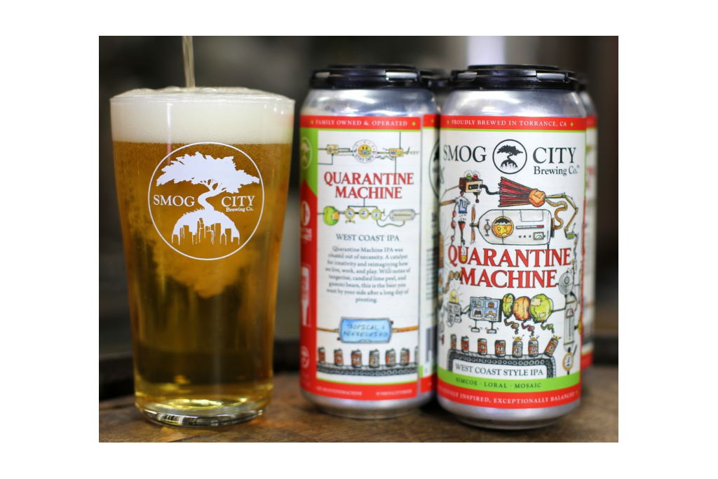 Smog City Brewing Quarantine Machine IPA re-releases 08/15/2020