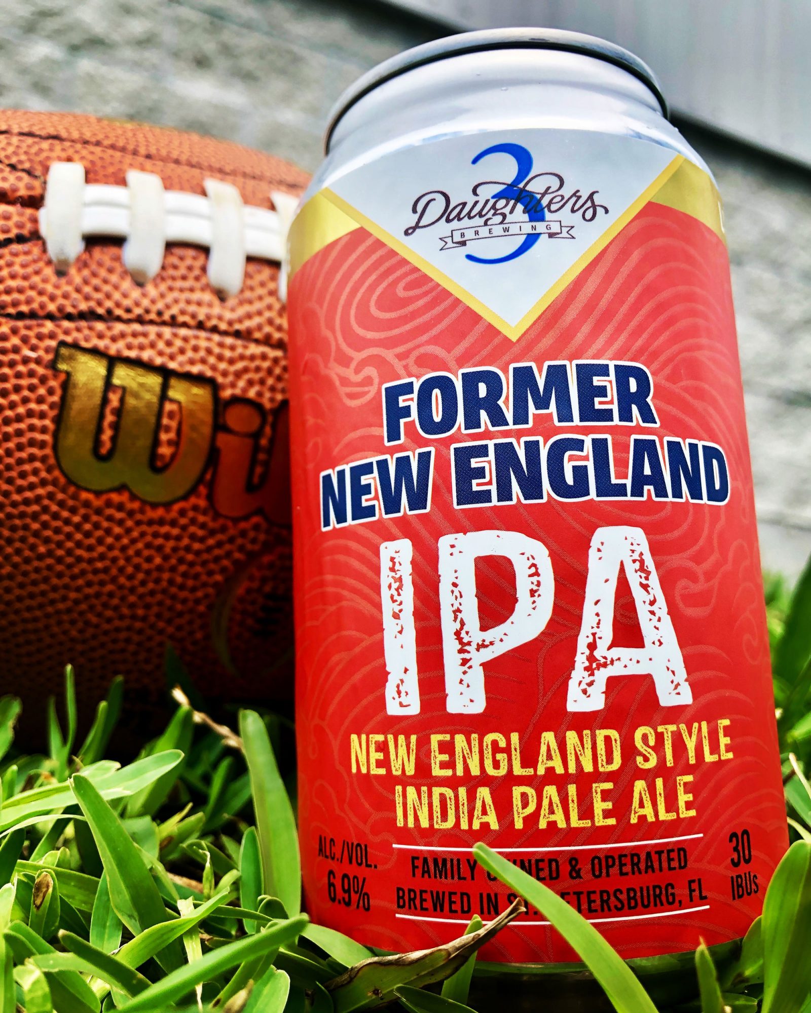 3 Daughters Brewing Launches “Former New England IPA” For Tampa’s New Football Stars