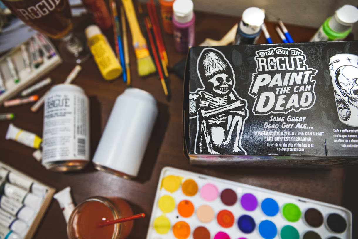 Paint the Can Dead (Dead Guy Contest)-ROGUE CHALLENGES FANS TO JOIN THE ‘PAINT THE CAN DEAD’ CONTEST THIS FALL