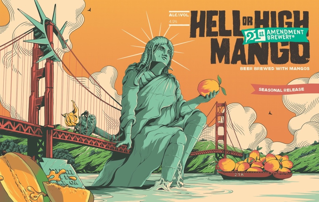 21st Amendment Brewery Announces “Hell or High Mango”