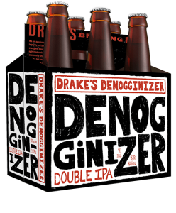 Denogginizer double IPA Six Pack Drakes Brewing |