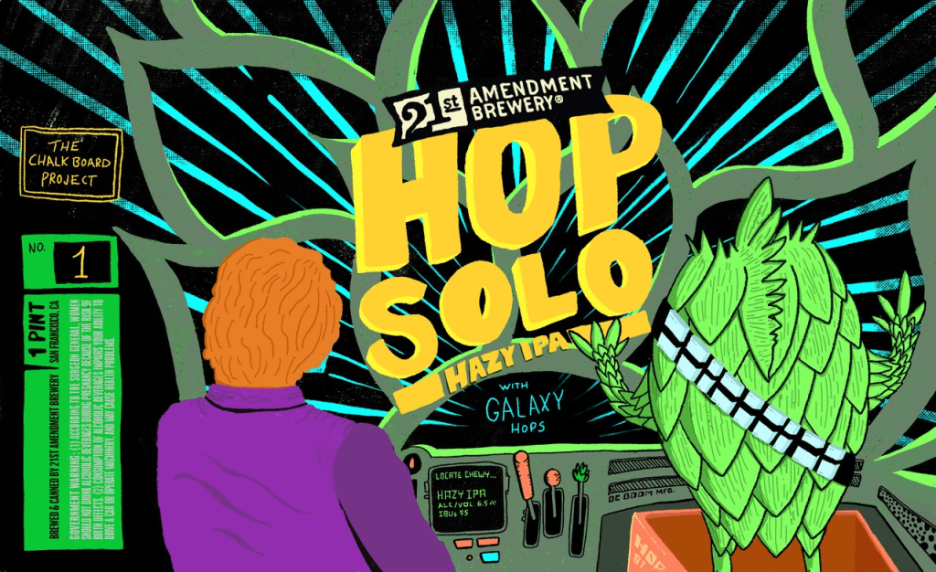 21st Amendment Brewery Announces “Chalkboard Project” Featuring Debut Release Hop Solo Hazy IPA