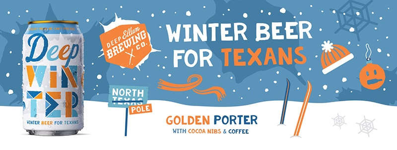 Deep Ellum Brewing Company Releases Deep Winter Golden Porter