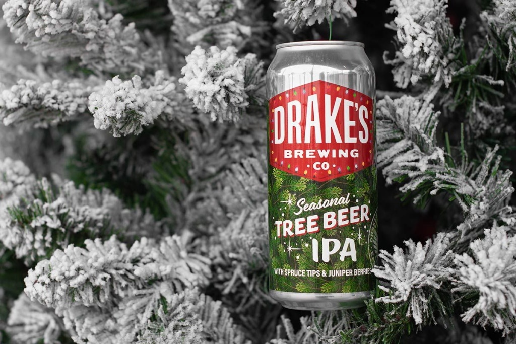 Drake’s Brewing Releases Tree Beer IPA Made With Spruce Tips and Juniper Berries