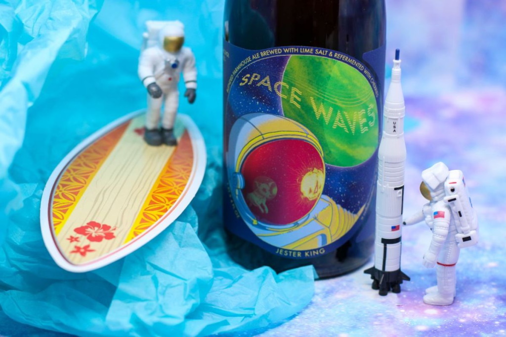 Jester King re-releases Space Waves a collaboration with Jolly Pumpkin